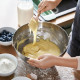 Przybory kuchenne, 4 szt., drewno/bladoróżowy BAKTIDER 206.330.87