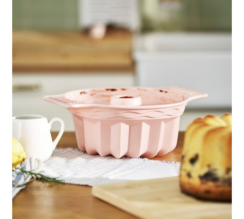 Forma do babki z kominem, bladoróżowy BAKTIDER 606.330.90