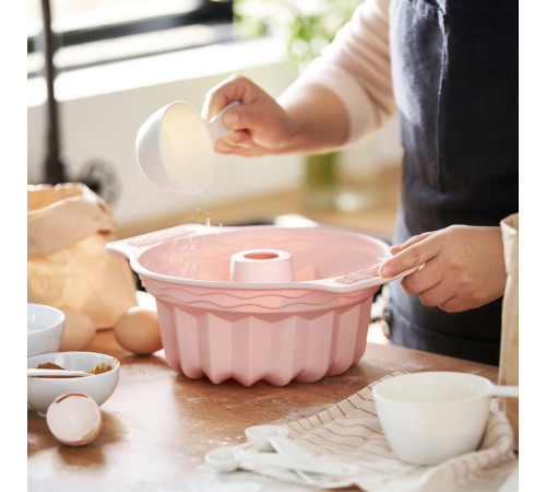Forma do babki z kominem, bladoróżowy BAKTIDER 606.330.90