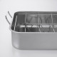 Форма для выпечки с решеткой, нержавеющая сталь BAKTIDER 706.296.48