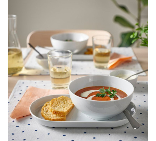 Блюдо, белое, IKEA 365+ 706.073.64