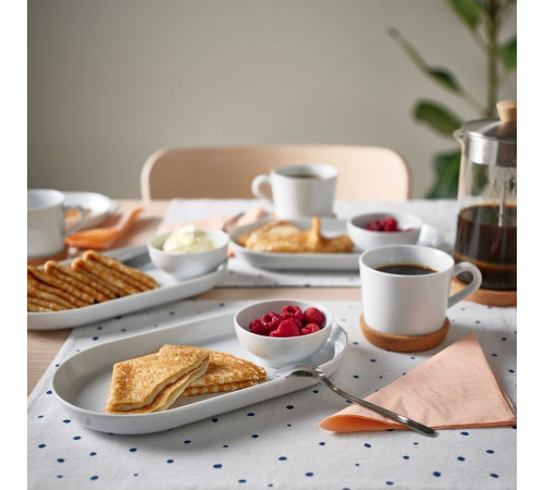 Блюдо, белое, IKEA 365+ 706.073.64