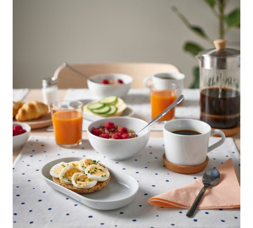Блюдо, белое, IKEA 365+ 906.073.63