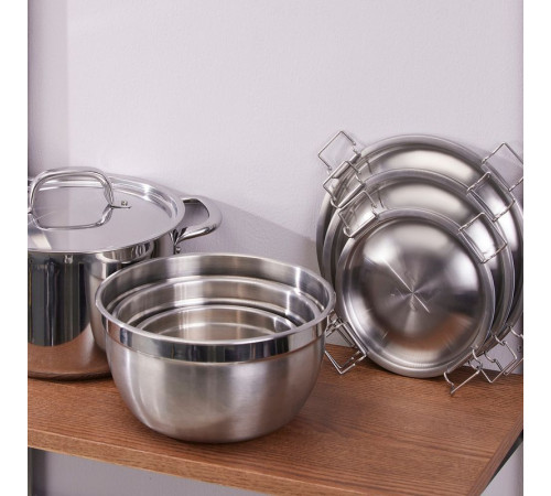 Миска с крышкой, набор из 3 штук CIKLID 605.592.74