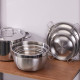 Миска с крышкой, набор из 3 штук CIKLID 605.592.74