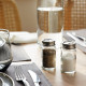 Solniczka/pieprzniczka, szkło bezbarwne/stal nierdz CITRONHAJ 405.532.11