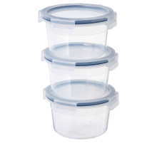 Pojemnik na żywność z pokrywką, okrągły/plastik IKEA 365+ 505.079.59