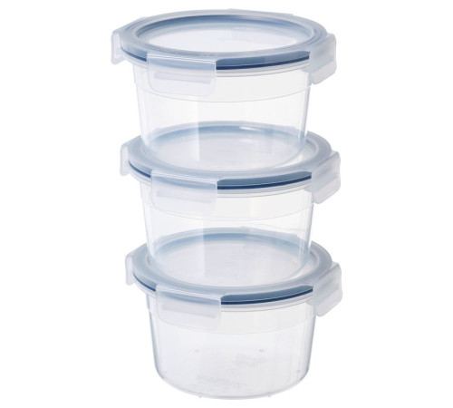 Pojemnik na żywność z pokrywką, okrągły/plastik IKEA 365+ 505.079.59