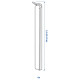 Klips do torebek, zielony/liliowy BEVARA 306.254.83