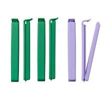 Klips do torebek, zielony/liliowy BEVARA 306.254.83