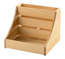Organizer na blat kuchenny, drewno CHOKLADHAJ 406.054.89