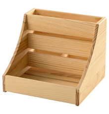 Organizer na blat kuchenny, drewno CHOKLADHAJ 406.054.89