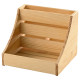 Organizer na blat kuchenny, drewno CHOKLADHAJ 406.054.89