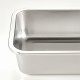 Pojemnik na żywność z pokrywką, prostokąt stal nierdz/plastik IKEA 365+ 094.375.06
