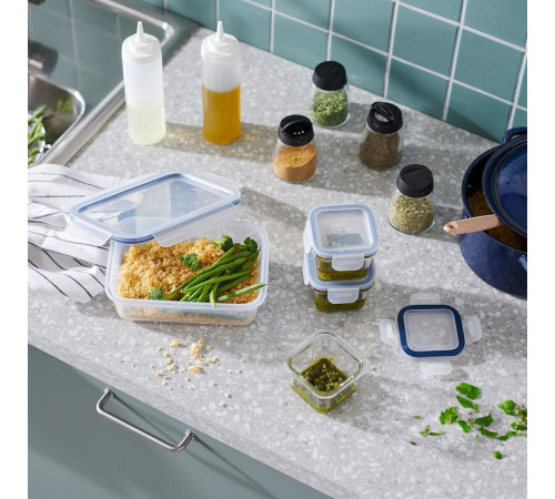 Pojemnik na żywność z pokrywką, prostokąt/plastik IKEA 365+ 192.690.79