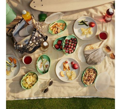 Pudełko na lunch potrawy suche, jasnozielony UTBJUDA 606.071.14