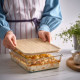Pokrywka, duży prostokąt/bambus IKEA 365+ 505.956.92