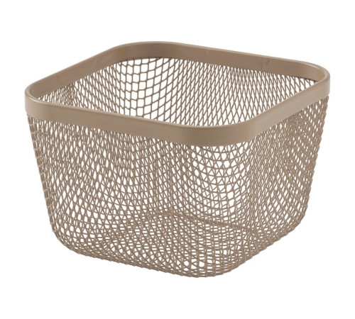Kosz na jedzenie, metal/jasny szarobrązowy IKEA 365+ 705.996.46