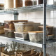 Kosz na jedzenie, metal/jasny szarobrązowy IKEA 365+ 705.996.46