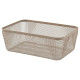 Kosz na jedzenie, metal/jasny szarobrązowy IKEA 365+ 905.996.45