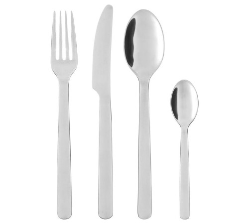 Набор столовых приборов, 24 предмета, нержавеющая сталь, IKEA 365+ 103.997.54