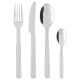 Набор столовых приборов, 24 предмета, нержавеющая сталь, IKEA 365+ 103.997.54