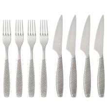 Sztućce do steków kpl. 8 szt., stal nierdz IKEA 365+ 105.406.25