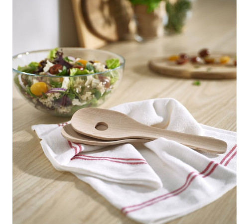 Sztućce sałatkowe, 2 szt., lita brzoza SKALLKNEKT 906.045.00