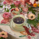 Talerz, wzór w kropki/jasnozielony MOSSMAL 705.827.59