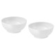 Miska, zaokrąglone boki biały IKEA 365+ 802.829.96