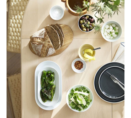 Miska, zaokrąglone boki biały IKEA 365+ 802.829.96