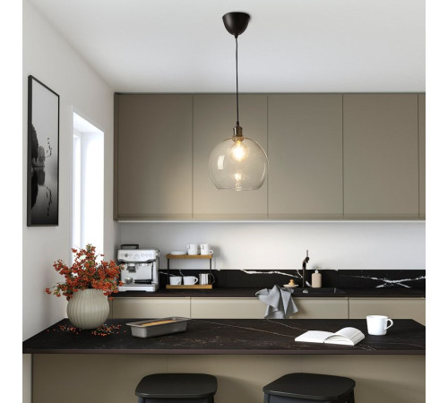 Żarówka LED E27 806 lumenów, smart białe spektrum/przezroczysta/kula KAJPLATS 306.114.81