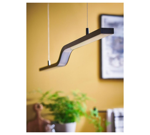 Lampa wisząca LED, smart czarny PILSKOTT 304.778.78
