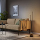 Lampa podłogowa LED, smart czarny PILSKOTT 904.781.20