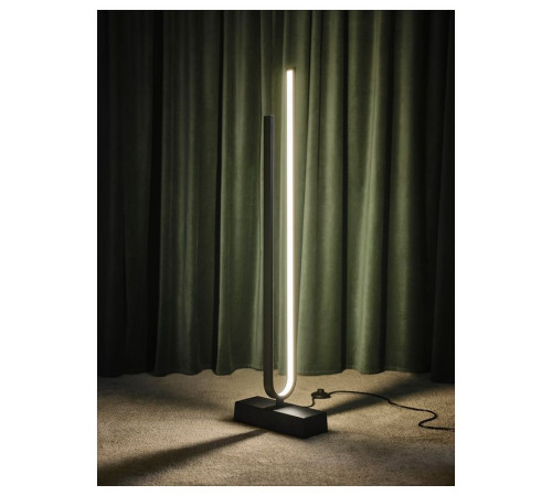 Lampa podłogowa LED, smart czarny PILSKOTT 904.781.20