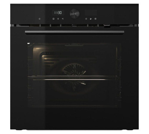 Духовой шкаф с конвекцией и функцией гриля, черный/IKEA 500 SPJUTBO 006.002.76