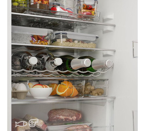 Lodówka/zamrażarka, IKEA 700 zintegrowany SKOGSNÄS 105.728.76