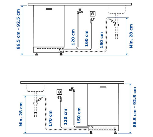 Zmywarka do zabudowy, IKEA 700 KALLBODA 705.480.63