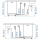 Zmywarka do zabudowy, IKEA 700 KALLBODA 705.480.63