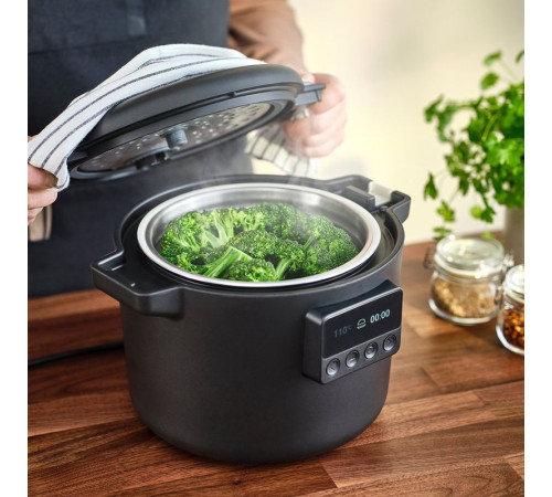 Multicooker, czarny TILLREDA 506.203.28