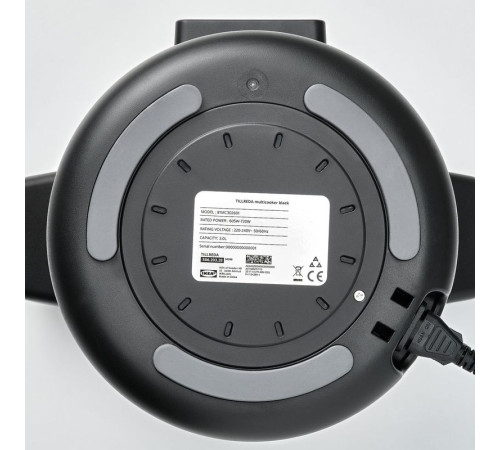 Multicooker, czarny TILLREDA 506.203.28