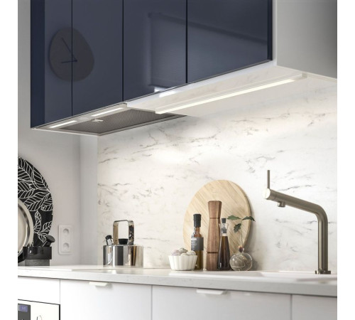 Wbudowany okap kominowy, stal nierdz UNDERVERK 703.891.39