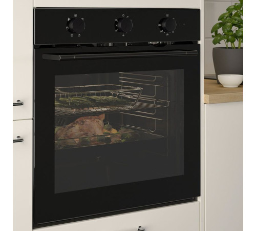 Piekarnik z funkcją konwekcji, funkcja grillowania czarny/IKEA 300 SPJUTBO 806.002.44
