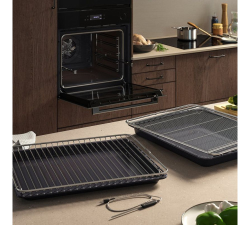 Piekarnik z termoobiegiem, funkcja pary kombi funkcja airfryer/czarny IKEA 700 SPJUTBO 806.002.77
