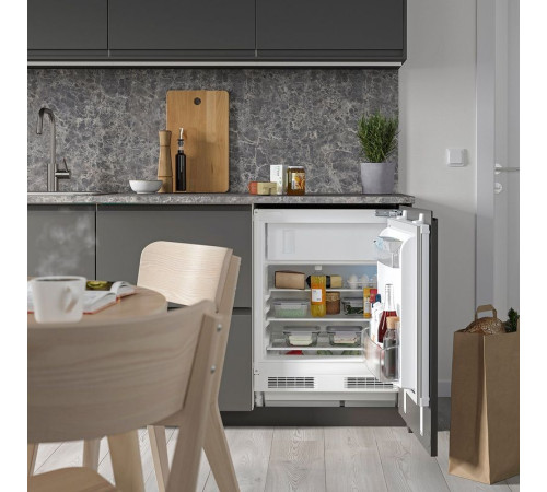 Podblatowa lodówka z zamrażarką, IKEA 500 zintegrowany TYLLSNÄS 105.683.51