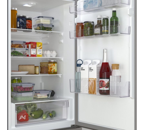 Lodówka/zamrażarka, IKEA 300 wolnostojące/stalowy VINDÅS 105.680.68