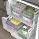 Lodówka/zamrażarka, IKEA 300 wolnostojące/stalowy VINDÅS 105.680.68