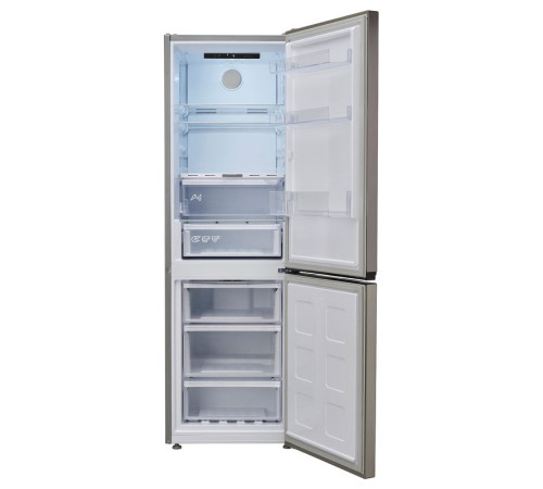 Lodówka/zamrażarka, IKEA 500 wolnostojące/stal nierdz ALINGSÅS 205.679.59