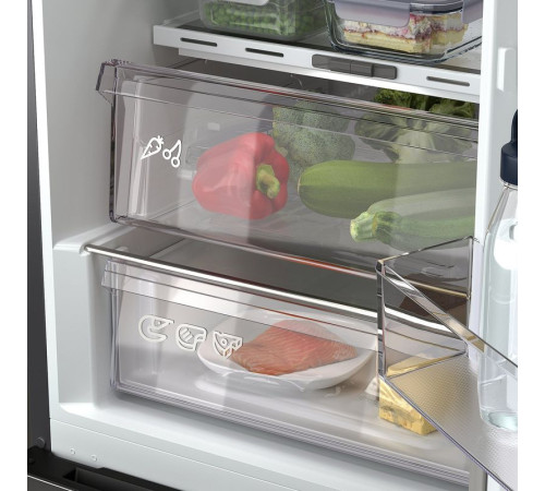 Lodówka/zamrażarka, IKEA 500 wolnostojące/stal nierdz ALINGSÅS 205.679.59