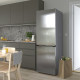 Lodówka/zamrażarka, IKEA 500 wolnostojące/stal nierdz ALINGSÅS 205.679.59